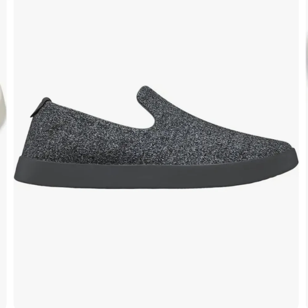 Allbirds Wool Loungers Size 11W Dark Gray Slip On Casual Shoes Comfort Loafers